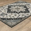 Oriental Weavers Keira KEI04 Blue / Grey Indoor Area Rug - 3'3" x 5' - 3 of 4