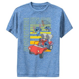 Boy's Lilo & Stitch Adventure Explorer Performance Tee - 1 of 4