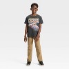 Boys' NASCAR Short Sleeve Graphic T-Shirt - Black - 4 of 4