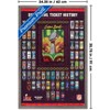 Trends International NFL League - Super Bowl LIX Ticket Collage Framed Wall Poster Prints - 3 of 4
