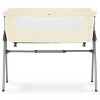 Bassinet with Mattress and Stand – Portable Baby Bedside Sleeper for Newborns, Adjustable Height Crib with Breathable Mesh - 3 of 4
