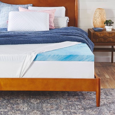 2 Cool Touch Memory Foam Mattress Topper - Threshold : Target