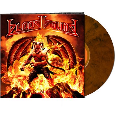 Bloodbound - Stormborn - Orange/black Marbled (Vinyl)
