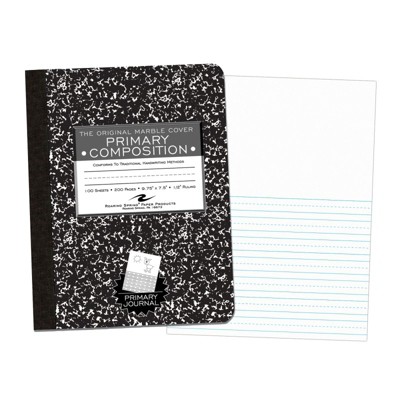 Roaring Spring Paper Products Marble Composition Book, Picture Story Ruled (Pack of 6)