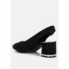 Top Job Micro Suede Slingback Sandals Women - 3 of 4