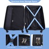 KTMBDW Luggage Sets PC+ABS Durable Suitcase Double Wheels TSA Lock - 4 of 4