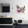 Stupell Industries Unwind Rainbow Colors Icon Bath, 30" x 30" - 2 of 4