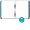 Global Printed Products Hardcover AY 2025-2026 Fashion Planner - 8.5"x11" (Navy Gold Numbers) - 4 of 4