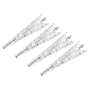 Unique Bargains Reusable DIY Prom Wedding Party Corsage Decorative Holders 4 Pcs - 1 of 3