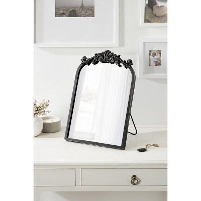 Arendahl Black Iron Baroque Tabletop Vanity Mirror