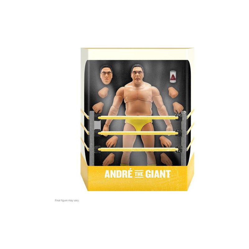 Super7 - Andre the Giant ULTIMATES! Figure - Andre (Yellow Trunks), 4 of 5