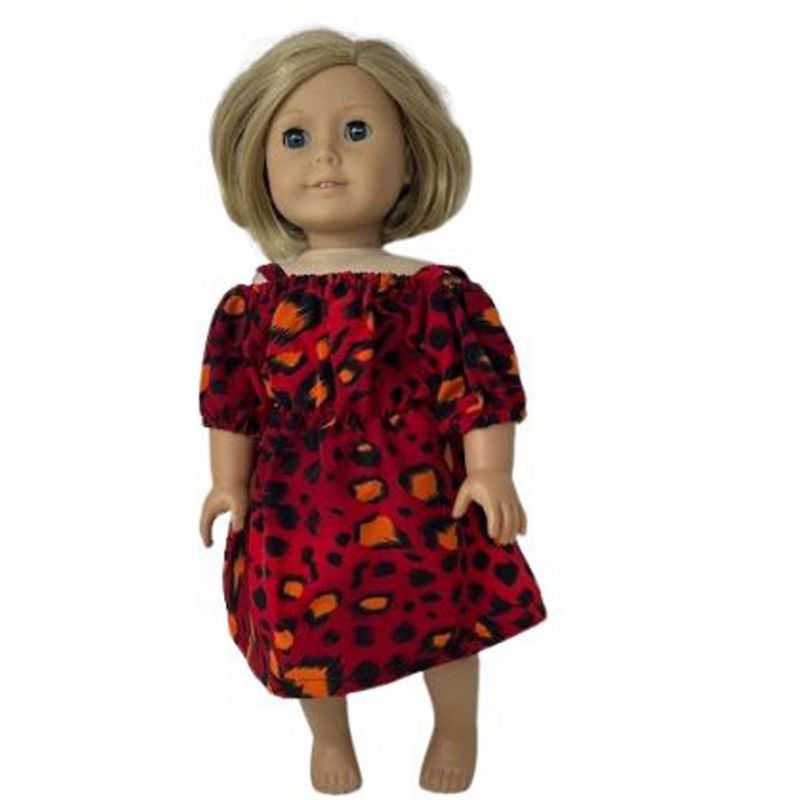 Doll Clothes Superstore Bright Dress Fits 18 Inch Girl Dolls Like Our Generation American Girl My Life Dolls, 3 of 5