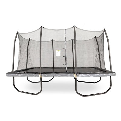 Skywalker Trampolines Epic Series 15' Rectangle Trampoline with Dual Spring Pad - Black/Gray