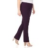 Rekucci Curvy Woman  Straight Leg Pull-On Pants with Tummy Control - 2 of 4