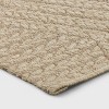 Braided Diamonds Outdoor Rug Tan - Threshold™ - 3 of 4