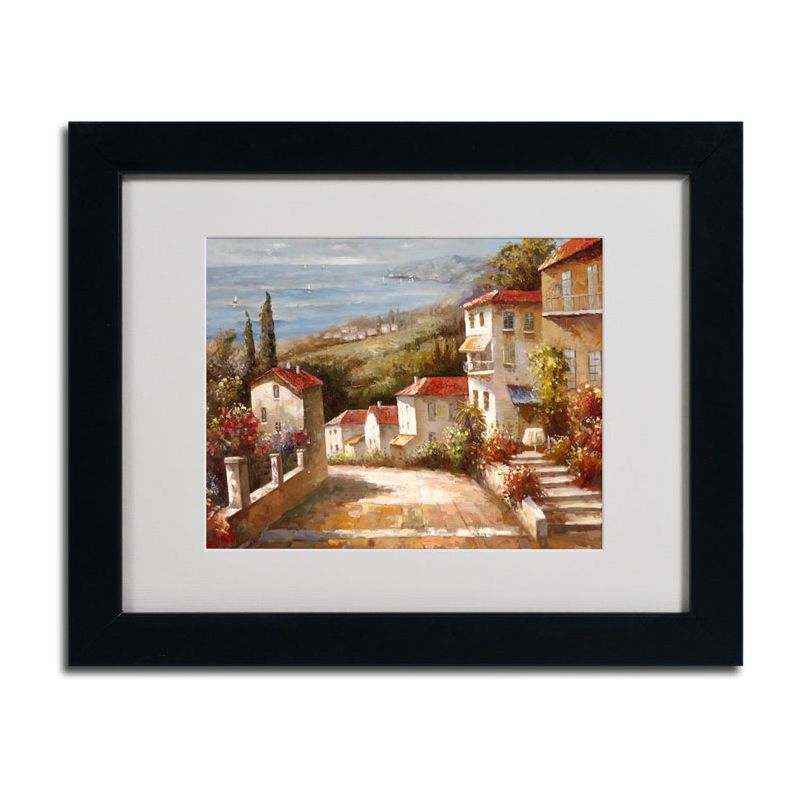 Trademark Fine Art - Joval 'Home In Tuscany' Matted Framed Art, 3 of 4