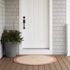 Colonial Mills Dolce Bordered Doormats - Burnt Sand 40” x 40” - 2 of 3