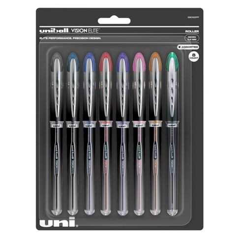  Uniball Roller Grip 12 Pack in Blue, 0.5mm Micro Rollerball  Pens, Try Gel Pens, Colored Pens, Office Supplies, Colorful Pens, Blue Pens  Ballpoint, Pens Fine Point Smooth Writing Pens : Office