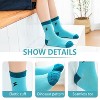 Boersma 10 Pairs Non-Slip Grip Socks for Toddlers & Kids – Sticky Bottom Crew Socks for Boys & Girls Ages 1–7 - 4 of 4