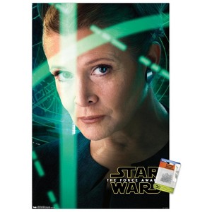 Trends International Star Wars: The Force Awakens - Leia Portrait Unframed Wall Poster Prints - 1 of 4