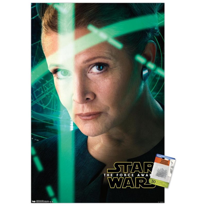 Trends International Star Wars: The Force Awakens - Leia Portrait Unframed Wall Poster Prints, 1 of 7