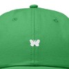 Dalix Lil Butterfly Embroidered Cotton Cap Outdoor Dad Hat Womens - 2 of 4
