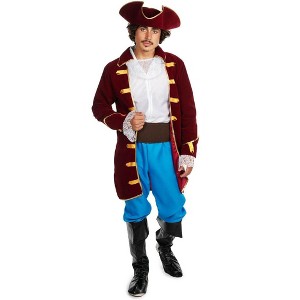 Tipsy Elves Pirate Costume for Halloween - 4 Piece Pirate Costume for Men - 1 of 3