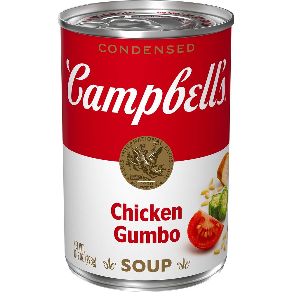 UPC 051000010810 product image for Campbell's Condensed Chicken Gumbo Soup - 10.5oz | upcitemdb.com