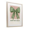 Stupell Industries Grow With Grace Ribbon Framed Print Under Glass Art - 2 of 4