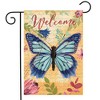 Briarwood Lane Spring Garden Flag 12x18 For Outdoor Beautiful Butterfly For Spring Garden Flag Flags For Outside - 4 of 4