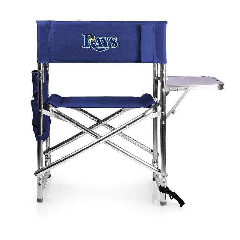 MLB Tampa Bay Rays Outdoor Sports Chair - Navy Blue, 1 of 12