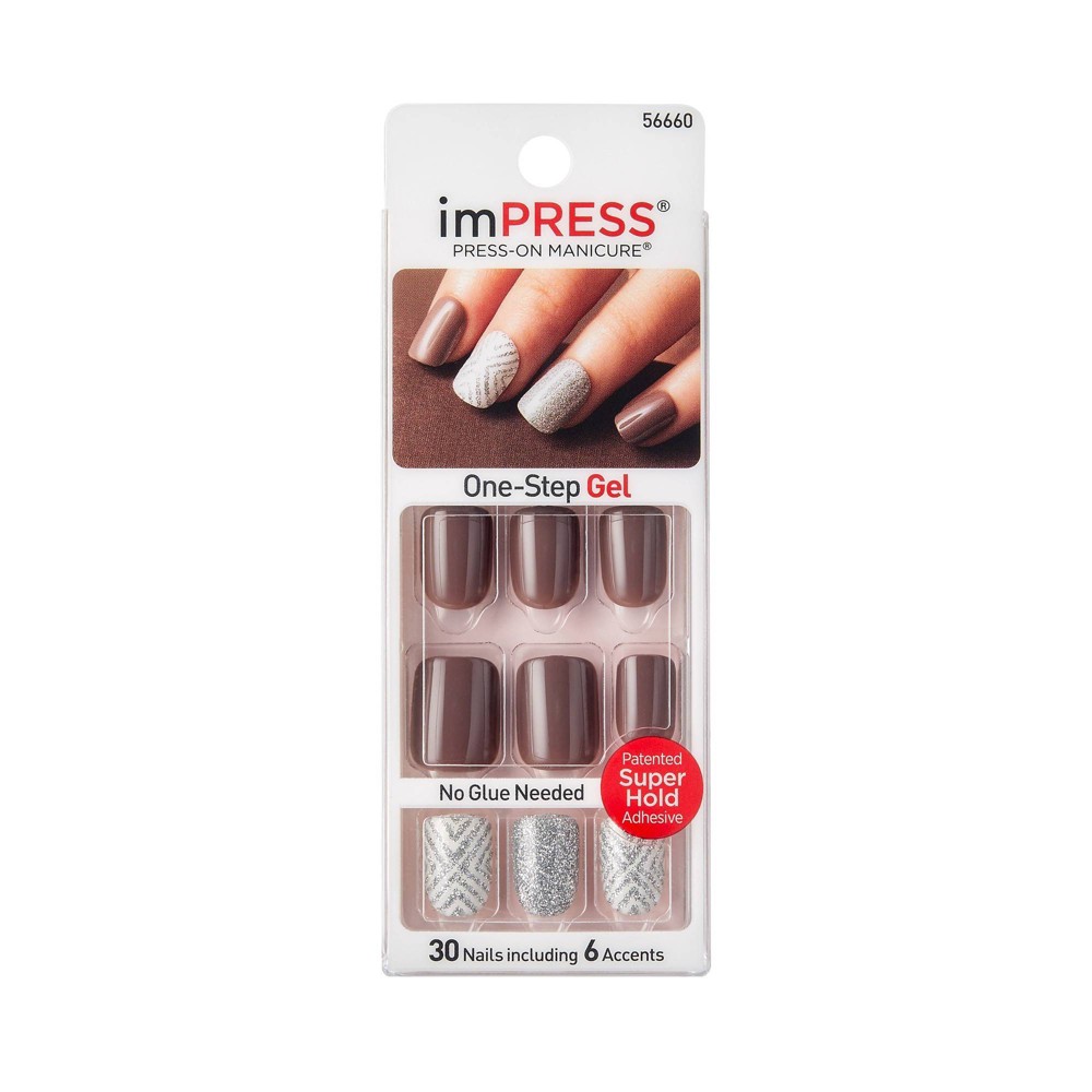UPC 731509566604 product image for Broadway Nails imPRESS Press-On Manicure - Ecstatic Cling | upcitemdb.com
