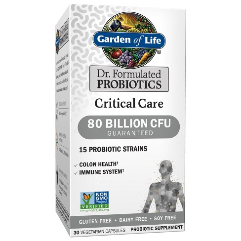 Garden Of Life Probiotic Critical Care Capsules 30ct Target