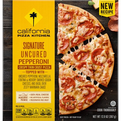 California Pizza Kitchen Crispy Thin Crust Signature Pepperoni Frozen Pizza - 12.9oz