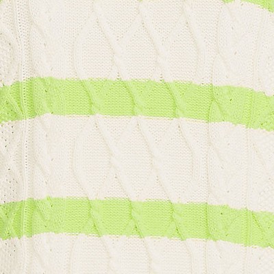 ivory/limoncello gulf stripe