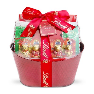 Alder Creek Gift Baskets Lindt Holiday Delights Gift Basket