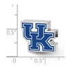 Black Bow Jewelry Sterling Silver Kentucky Wildcats NCAA Bead Charm - 4 of 4