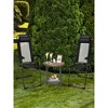28"Adjustable Folding Recliner Chairs - 3 of 4