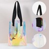 Unique Bargains Holographic Ribbon Handle Gift Bag Multicolor 1Pc - 2 of 4