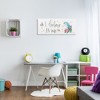 Stupell Industries Believe In Me Blue Unicorn, 40" x 17" - 2 of 4