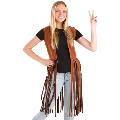 Halloweencostumes.com X Large Women Patchwork Hippie Women's Costume,  Blue/brown : Target