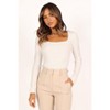 Petal and Pup Womens Shani Ribbed Knit Top - 2 of 4
