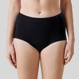 Thinx for All Women's Moderate Absorbency High-Waist Brief Period Underwear