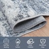 Itopfox Abstract Modern Area Rug for Living Room, Dining Room, Bedroom, Home Office - Washable, Non-Slip, Pet & Kid Friendly, Water Resistant - 4 of 4