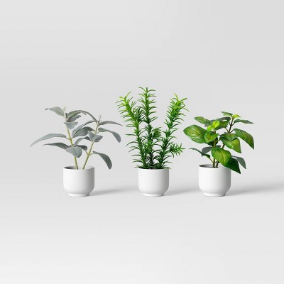 Herb Artificial Plant Multipack - Room Essentials™