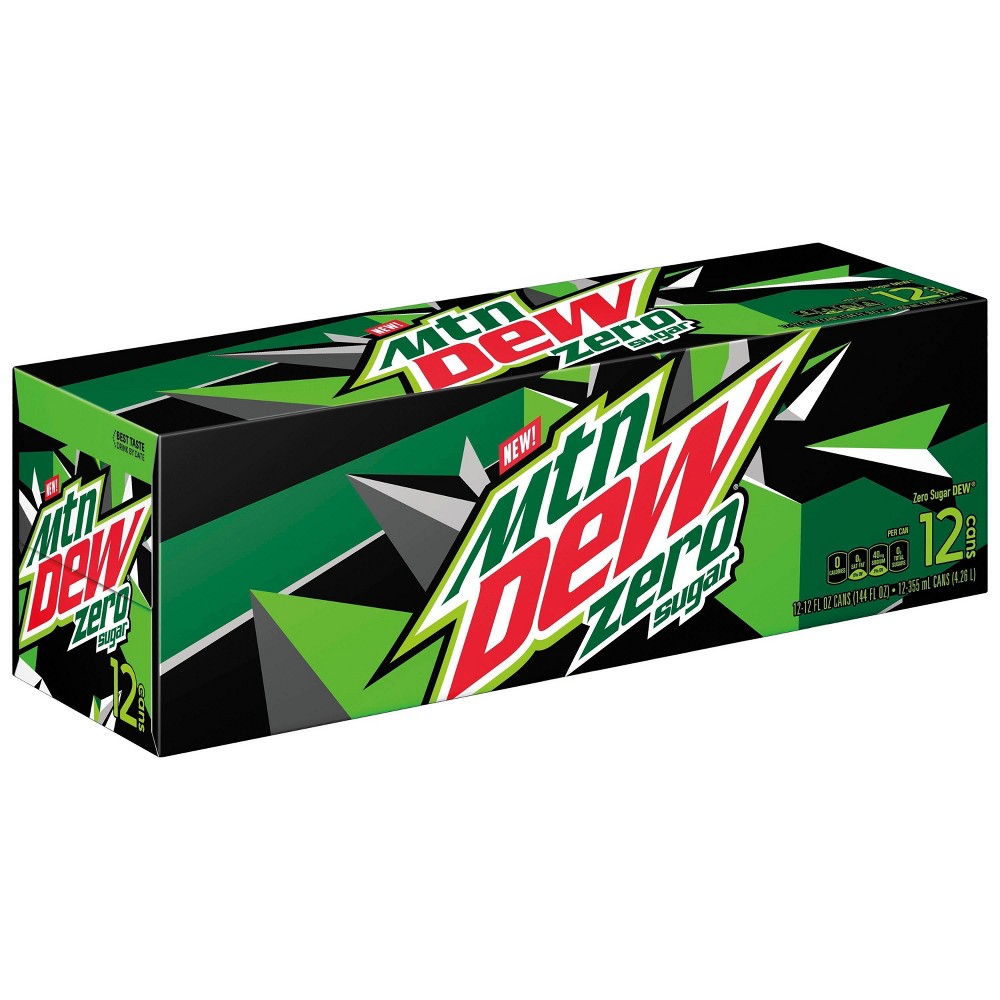UPC 012000191442 product image for Mountain Dew Zero Sugar - 12pk/12 fl oz Cans | upcitemdb.com