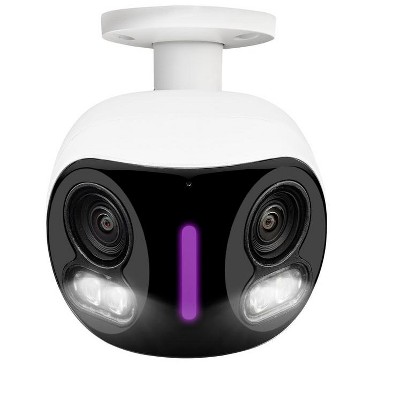 Lorex 4K Dual-Lens Wi-Fi Security Camera with Smart Security Lighting (32GB)