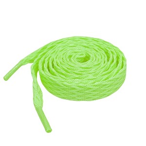 INSPIRE CHIC Flat Fat Soft Shoelaces for Casual Hiking Shoes 2 Pairs 0.51'' Wide - 1 of 4