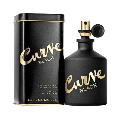 Curve Black by Liz Claiborne Men’s Cologne 4.2 oz – Distinctive Masculine Fragrance with Violet Leaves, Lavender & Leather, Casual or Evening Wear