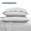 4 Piece Bed Sheet Set with Envelope Pillowcases - Ultra Soft - Bare Home - 4 of 4